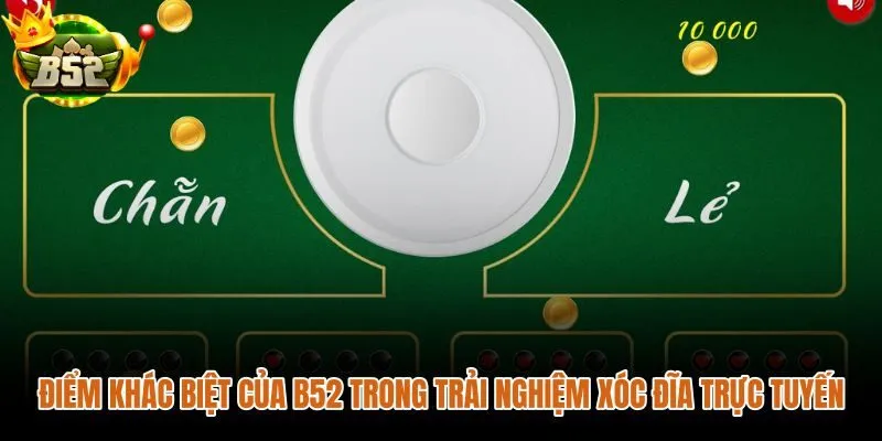 Giao diện đa thiết bị và phòng chơi xóc đĩa trực tuyến tốc độ cao tại B52