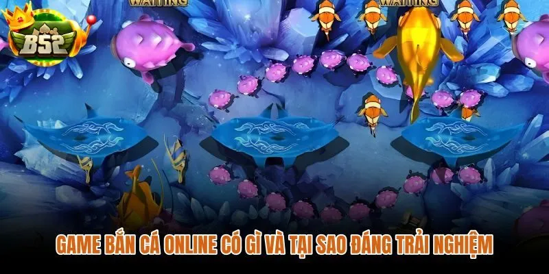 Game bắn cá online B52 với đại dương ảo 3D và nhịp săn ngư hấp dẫn